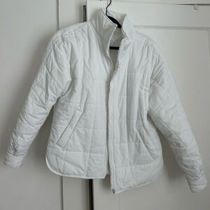 White Puffer Jacket